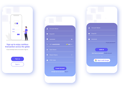 Sign Up page- Money Transfer App 001 app dailyui dailyuichallenge design login form login page minimal money app money transfer onboarding onboarding screen signup signup page signupform ui uidesign