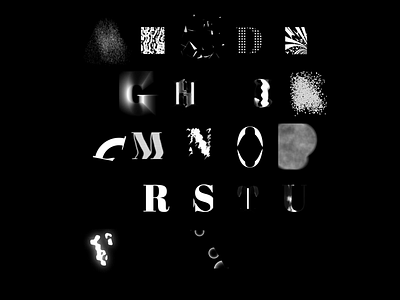 Animated Alphabet animated typography animation animation 2d blackandwhite design loop motion design motiongraphics replay typogaphy