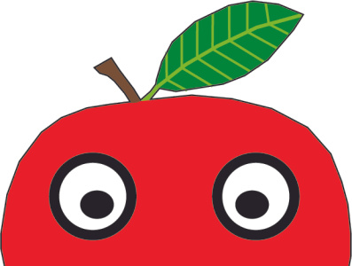 ini apel animation apple illustration