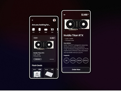 GC Electronics - Mobile App UI UX Design