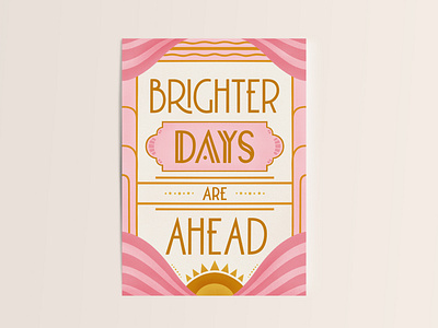 Brighter days are ahead