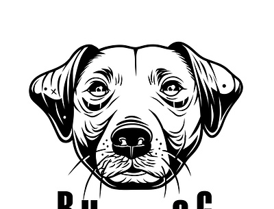 Dog Illustration design illustration logo vector