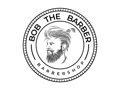 Bob the barber awesome branding dailylogo dailylogochallenge dailylogodesign design designer designinspiration logobook logodesign logofolio logonew logoprocess logosix logotype modernlogo typography unitylogo