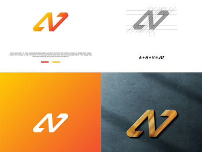 ANV logo branding dailylogodesign design designer designinspiration logo logo design logodesign logofolio logonew logos logotype modernlogo