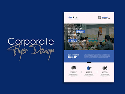 Corporate Flyer Design branding corporate design corporate flyer flyer design graphic design