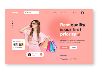Offer ecommerce design concept by Paradox on Dribbble