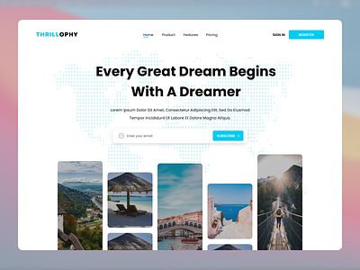 Travel Website Design