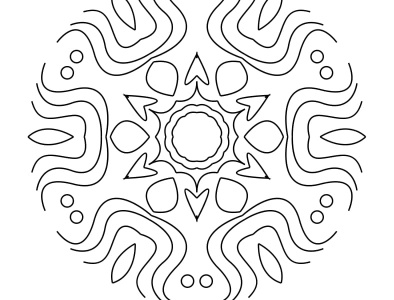 MandaIa branding design illustration mandala