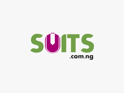 Suits.com.ng Visual Identity Design design identity design logo suit suits suits.com.ng