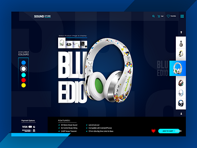 Sound Store Product Page