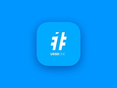 Ussd One Logo app icon branding ios logo