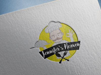 Jennifers Heaven design illustration logo vector