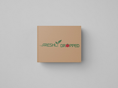 FRESHLY DROPPED design graphic design illustration logo vector