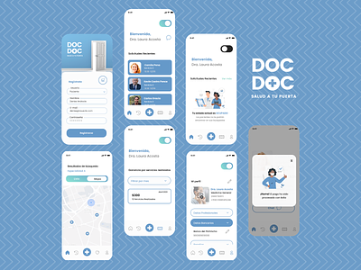 Doc Doc Medical App UI app design doctor doctor app doctor appointment medicine ui uiux ux