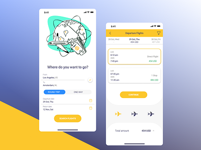 Airline App Design