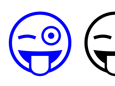 U+1F61C emoji emoticon face tongue wink