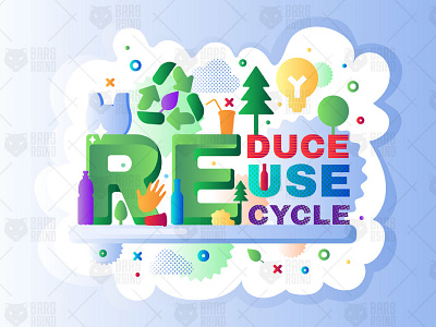 Recycle Waste Banner