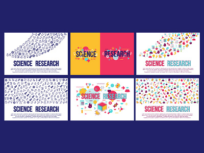 Science Banners Set