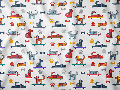 Funny Dogs Pattern