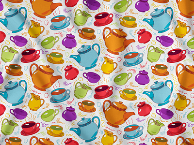 Tea Time Drink Pattern