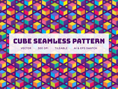 Cube Seamless Pattern