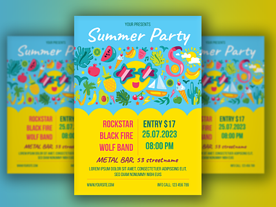 Summer Party Poster