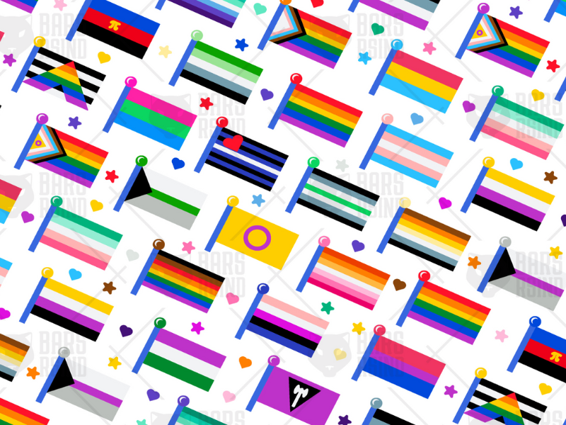 Pride Flags Seamless Pattern By Barsrsind On Dribbble