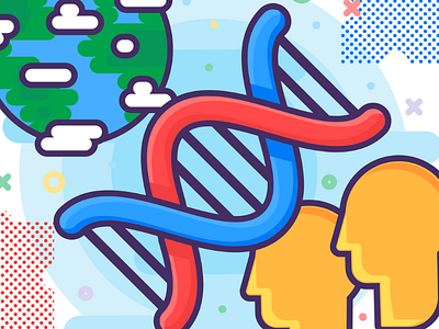 Molecular Biology - DNA Research Concept