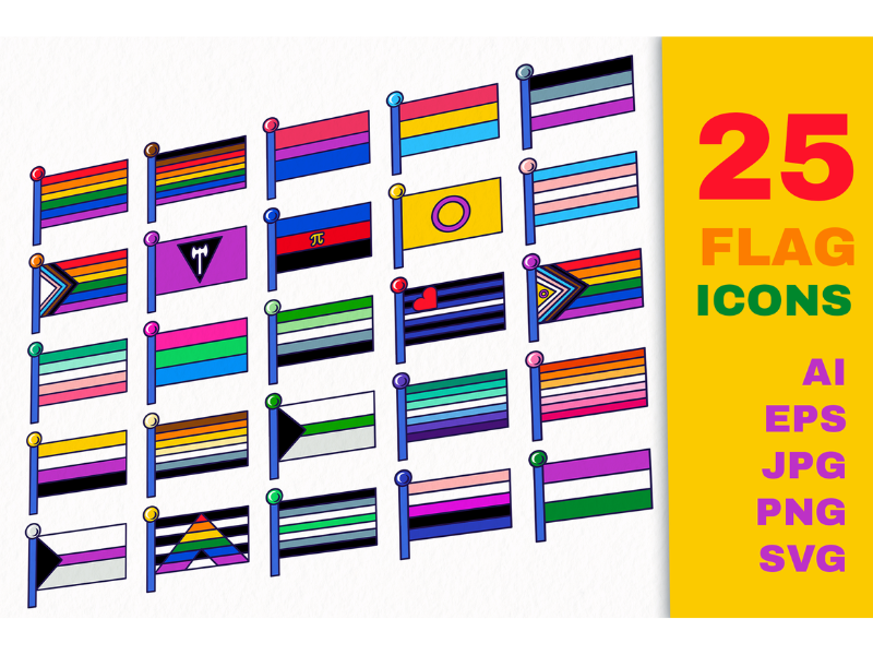 Pride Flags By Barsrsind On Dribbble