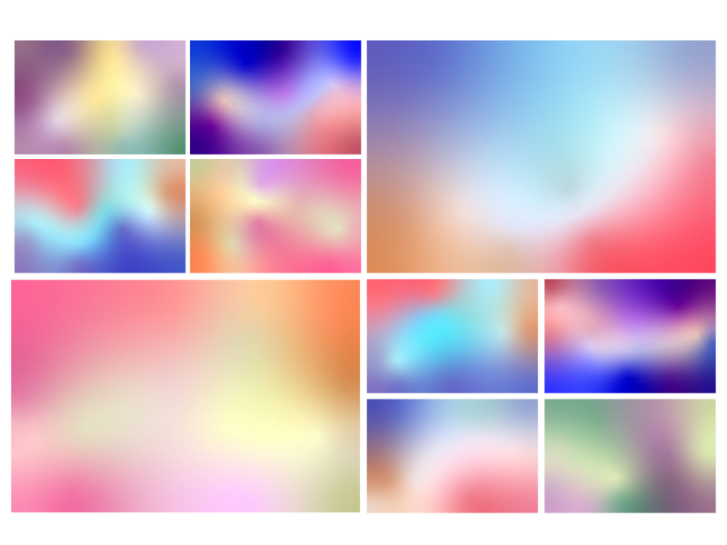 Horizontal Gradient Backgrounds Pack by barsrsind on Dribbble