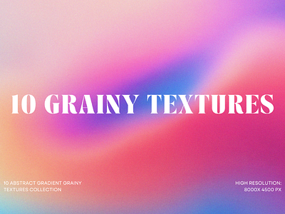 Abstract Grainy Gradient Textures Pack