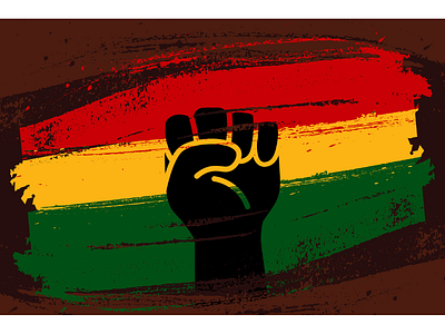 Black History Month Flag