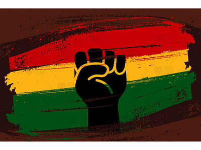 Black History Month Flag