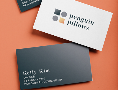 Penguin Pillows Rebrand brand identity logo design package design visual branding