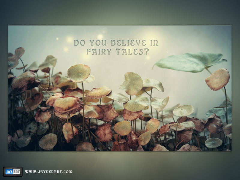 Do You Believe In Fairy Tales By Jaydenart On Dribbble