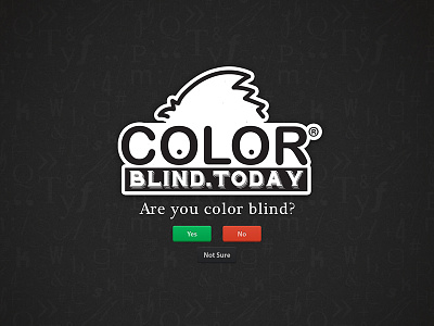 ColorBlind.Today black blind color blind color blind today colorblind colorblind.today dark jaydenart site today website