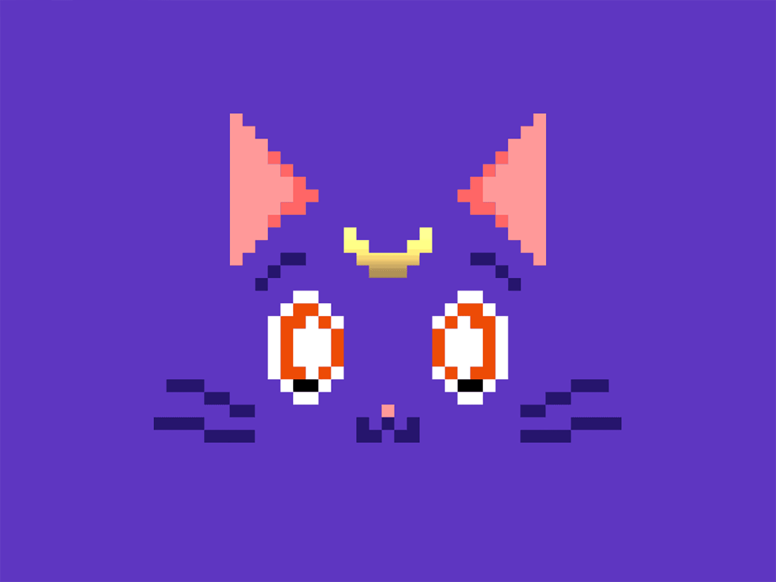 Happy Whiskers #01 cats pixel pixel art pixelart pixels sailormoon