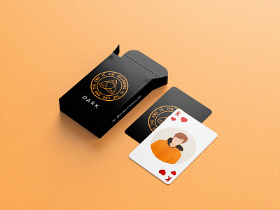 Dark - Card Game card game dark dark netfix design digital art graphic design illustration netflix