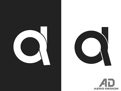 Monograma a + d art branding design graphic design icon illustration illustrator logo typography vector