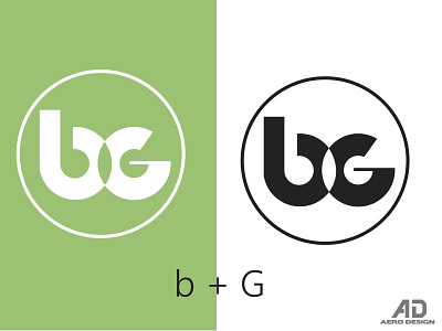 MONOGRAMA B G art branding design graphic design icon illustration illustrator logo typography vector