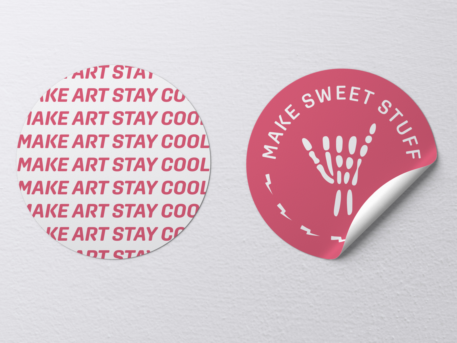 stay cool' Sticker