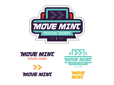 Move Mint Physical Therapy | Branding Suite branding brandingdesigner fitness branding fitness logo gym logo health logo logo move mint physical therapy physical therapy logo strength logo wellness logo