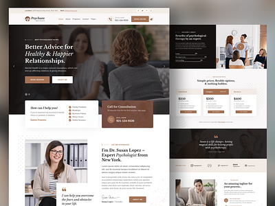 Psychare - WordPress Theme for Psychologists & Life Coaches