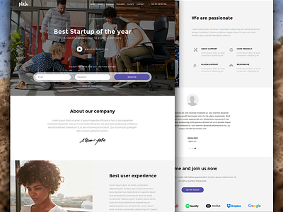 Home Startup Company | Pixlr - HTML Template multipurpose startup template web