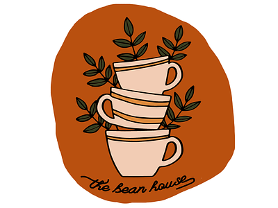 The Bean House Branding Coffee Shop Logo