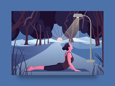 Illustration  Yoga V1