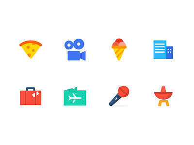 Icons For Flyme 5 Life car color flim flyme food icon life