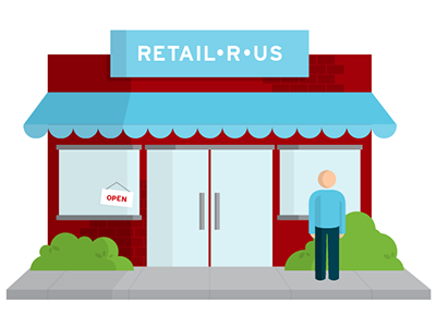 test illustration: retail rebound