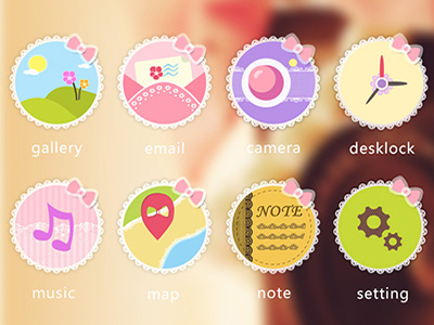 Mobile phone theme-Small fresh fresh、cute、mobile phone small theme