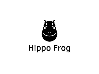 hippo frog affinity designer frog hippo negative space